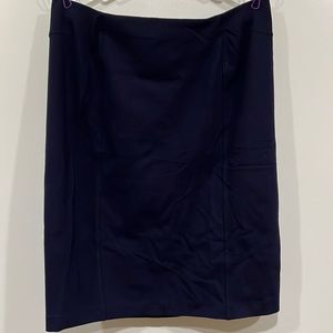 Blue Stretchy Pencil Skirt - XL